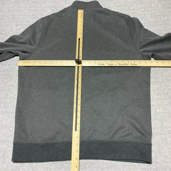 Abercrombie Fitch Jacket Mens Extra Large Gray Athleisure Track Full Zip XL - Picture 9 of 13